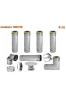 KOMIN izolowany 100/150 4 m piece kondensacyjne